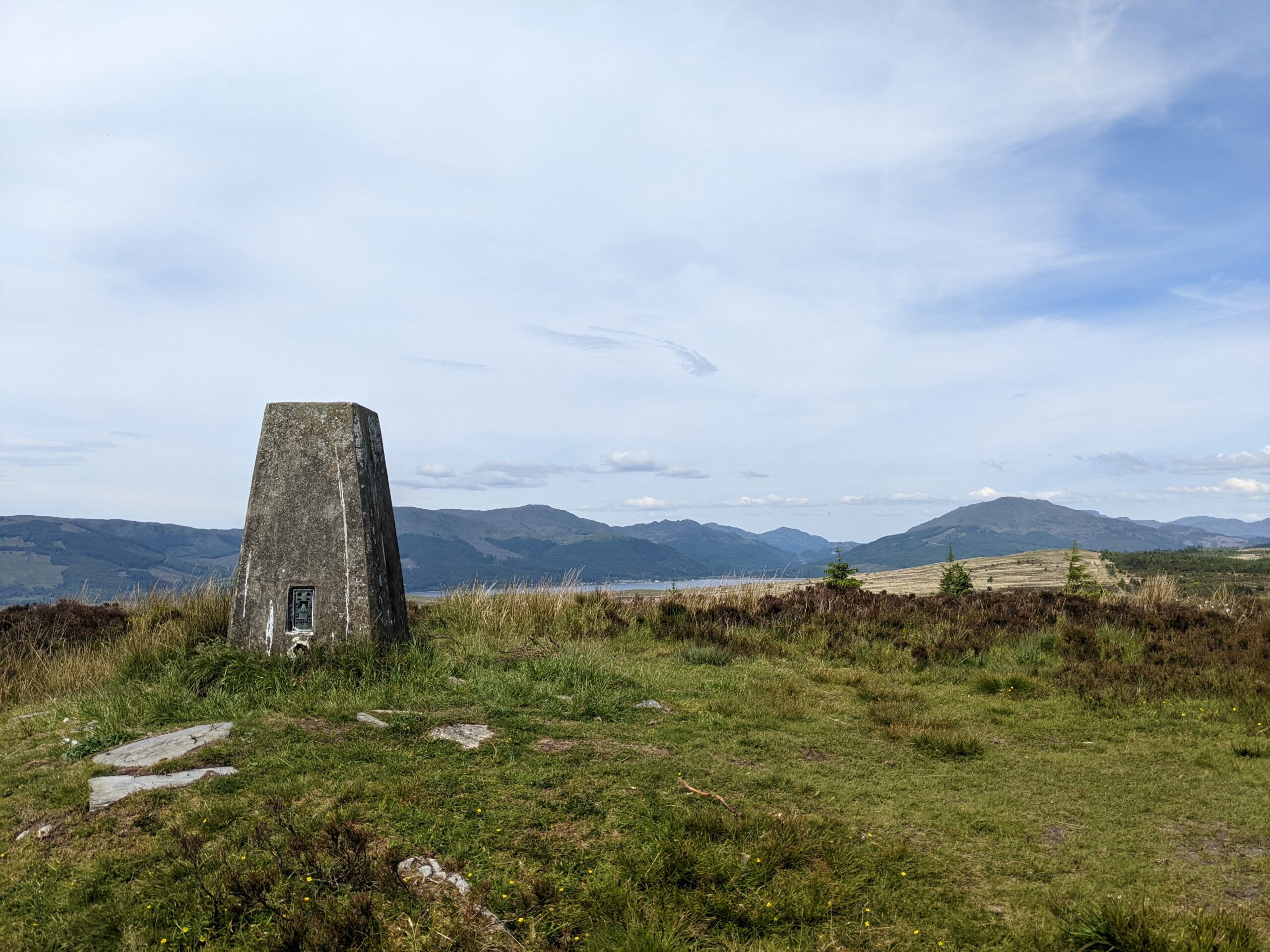 My top five favourite trig points
